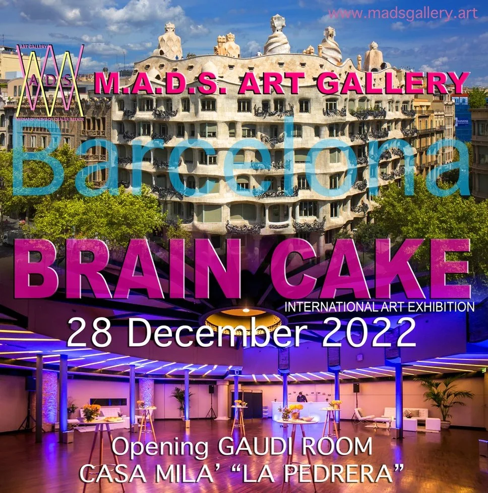 La Pedrera-Casa Milà, Barcelona - "Brain Cake" International Art Exhibition