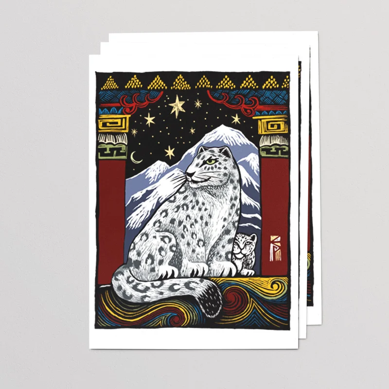 Ghost of the  Himalayas 5x7 Cards