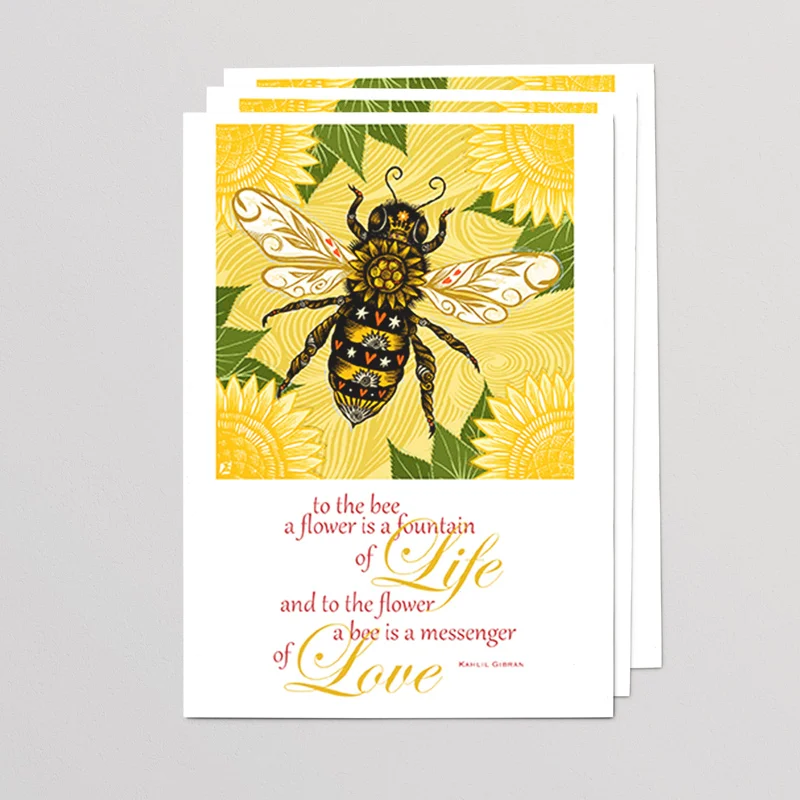 It's Good To Bee Queen 5x7 Cards