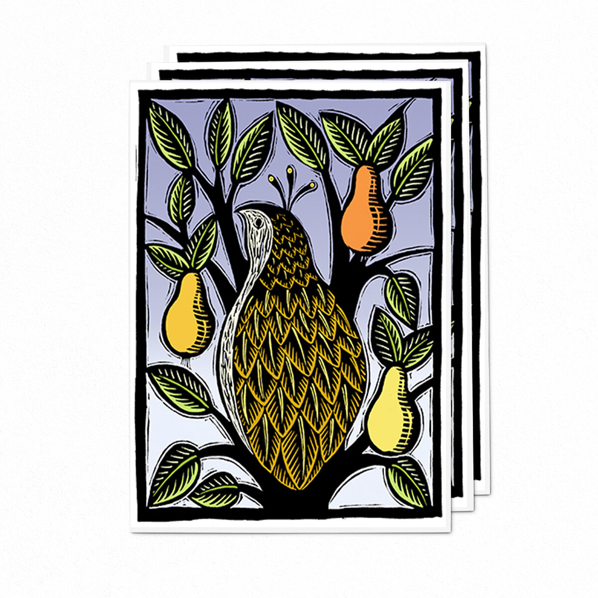 Partridge In a Pear Tree  5x7 cards