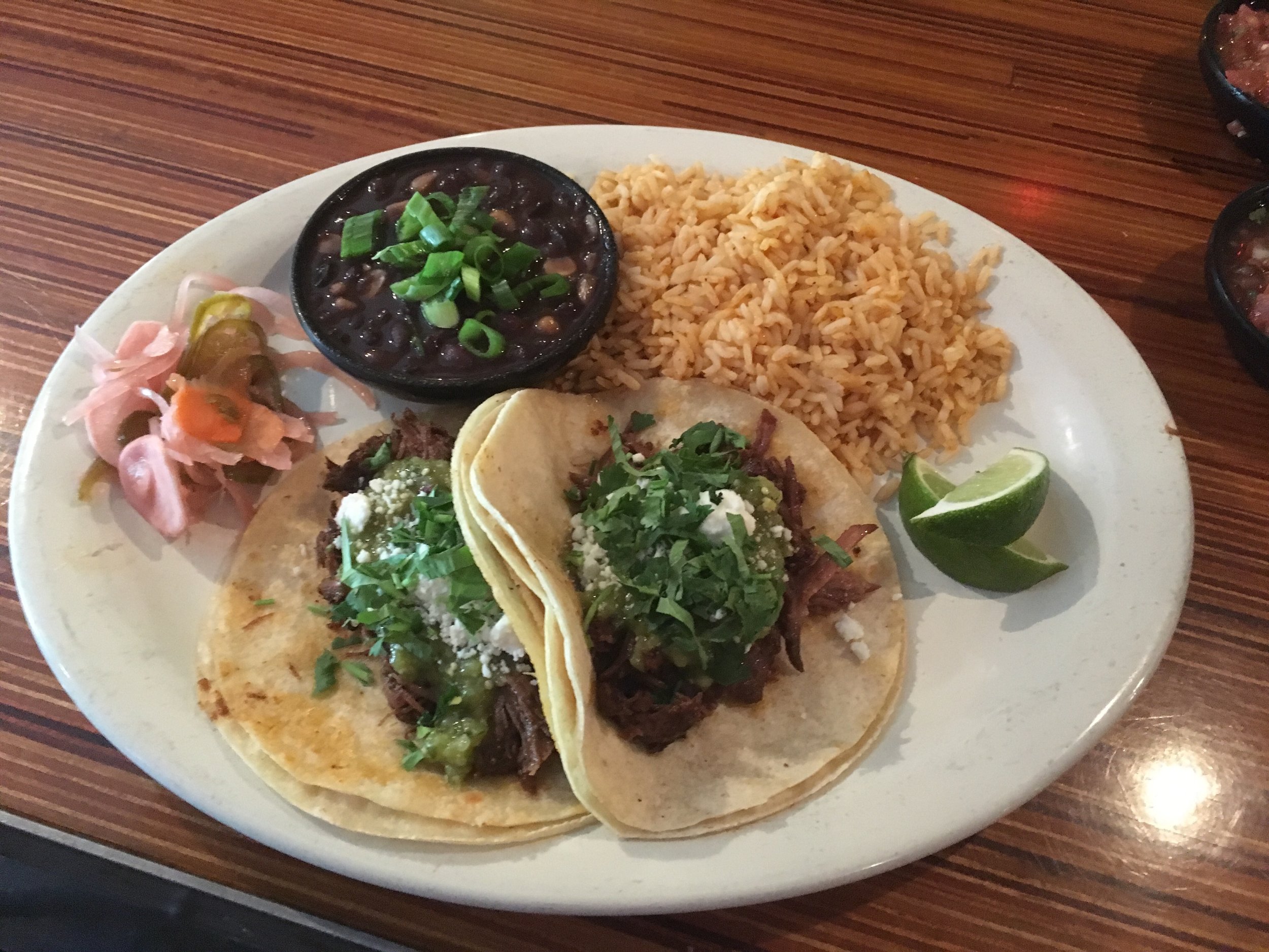 tacos suaderos (short rib)