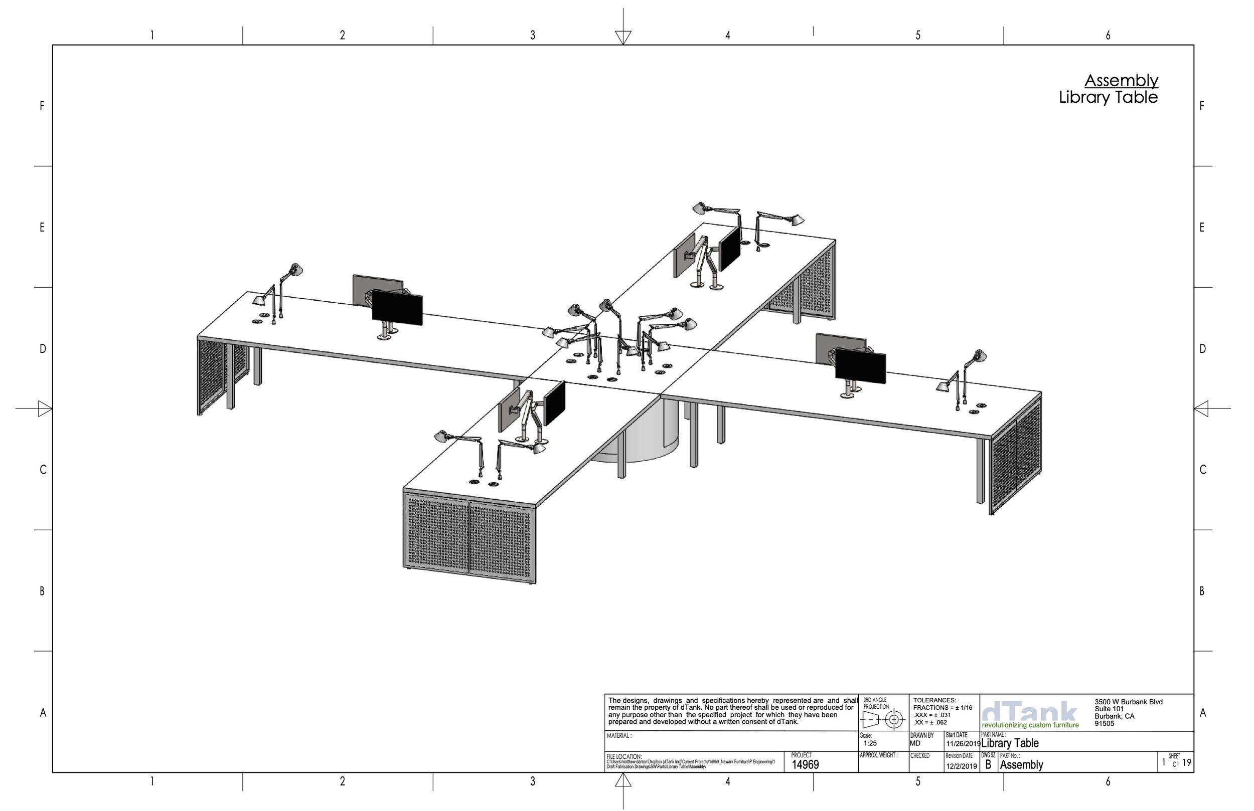 Library Table