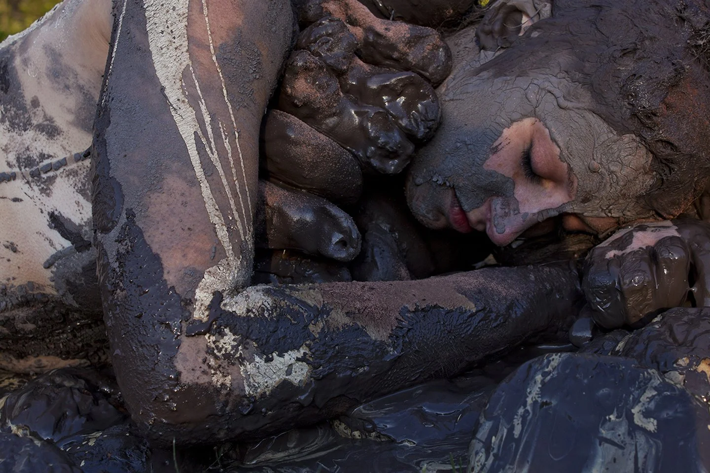     Post-baccalaureate,  K. Luther —  At Rest&nbsp;       Photo, clay, model. 36" x 60" Print, 2012&nbsp;     