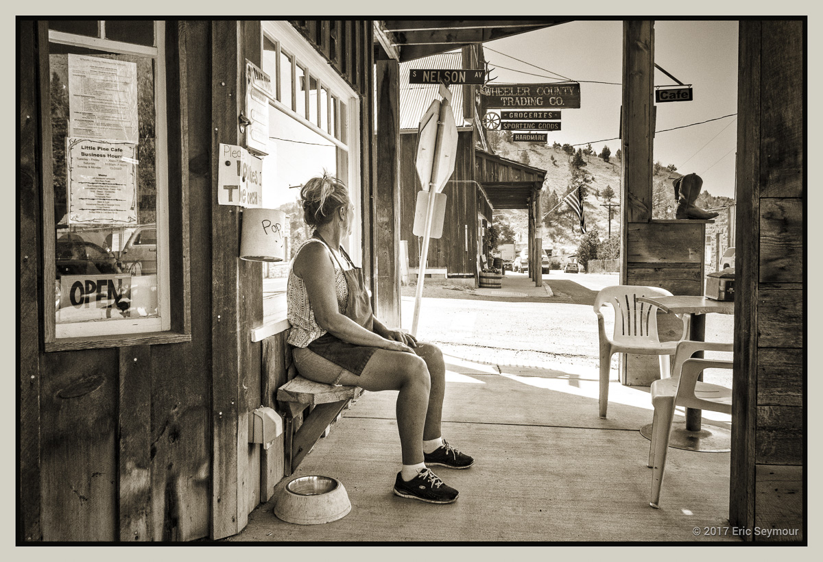 Mitchell Oregon. August 2017.