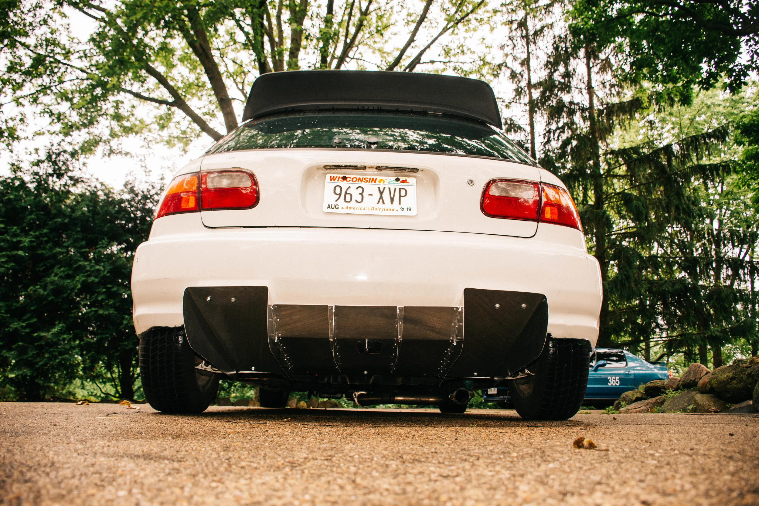 Eg Hatch V2 Rear Diffuser