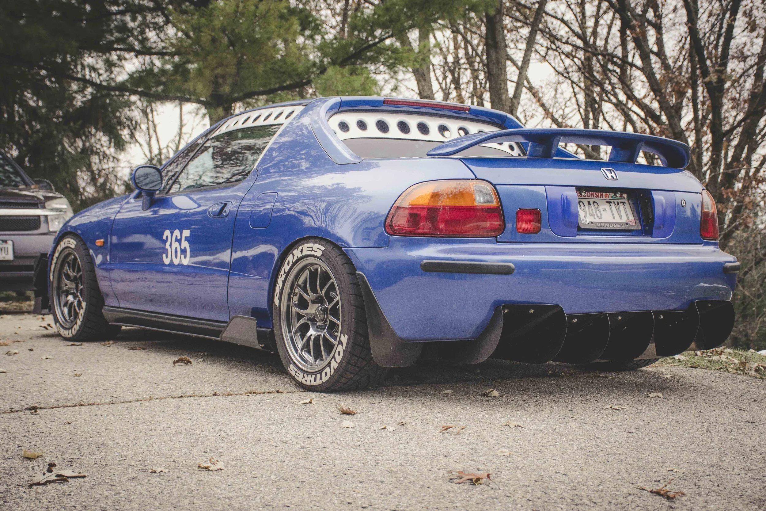 Honda Del Sol - Side Window Louvers — Sol Kreations 365