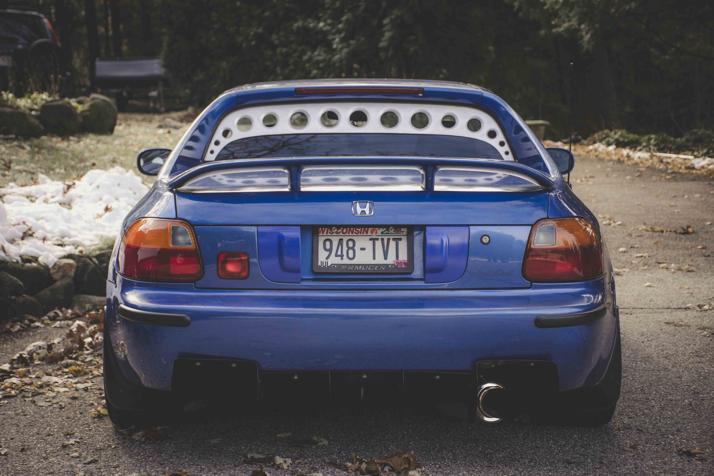Honda Del Sol -Rear Window Louver — Sol Kreations 365