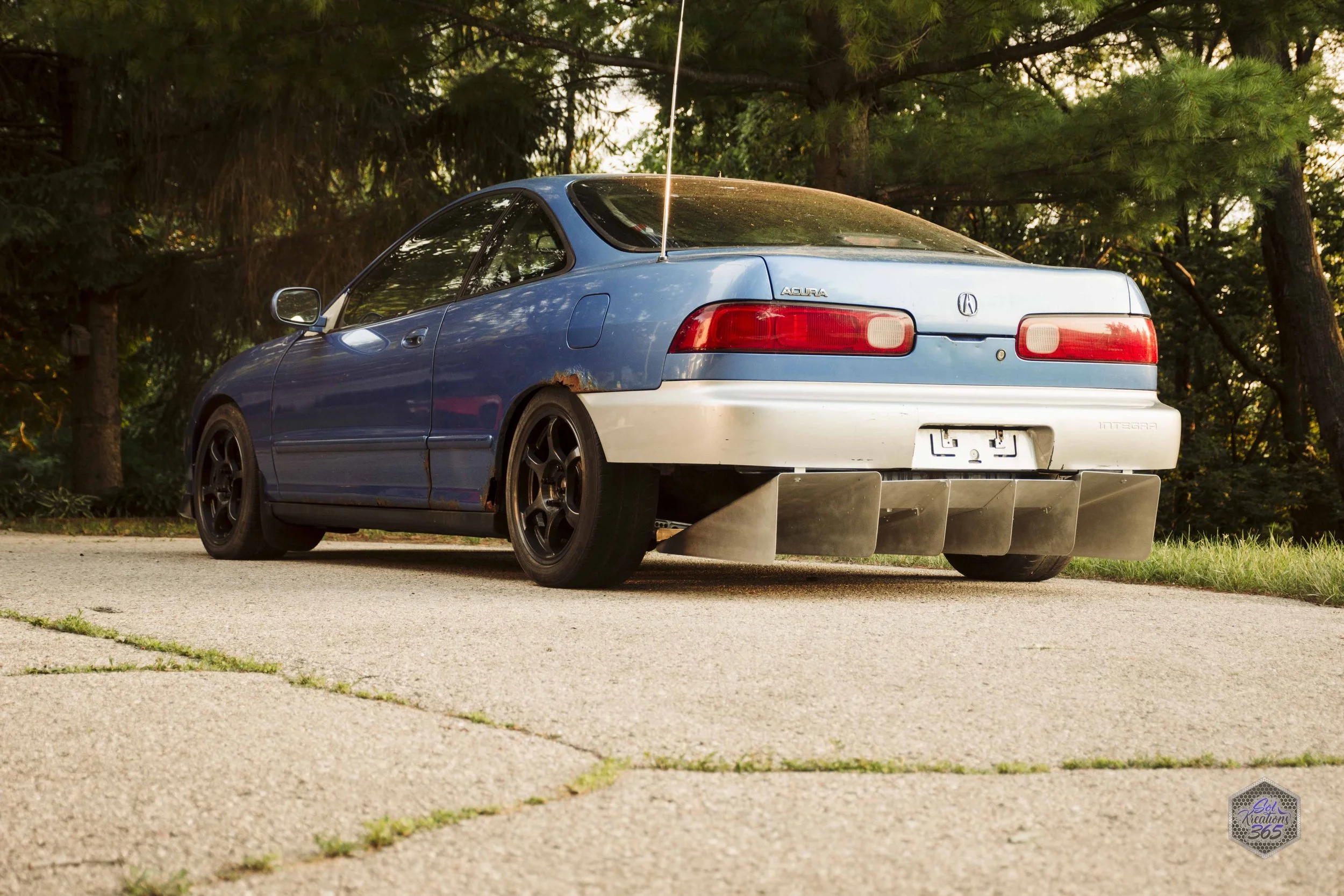 V.3 Acura Integra Coupe Rear Diffuser — Sol Kreations 365