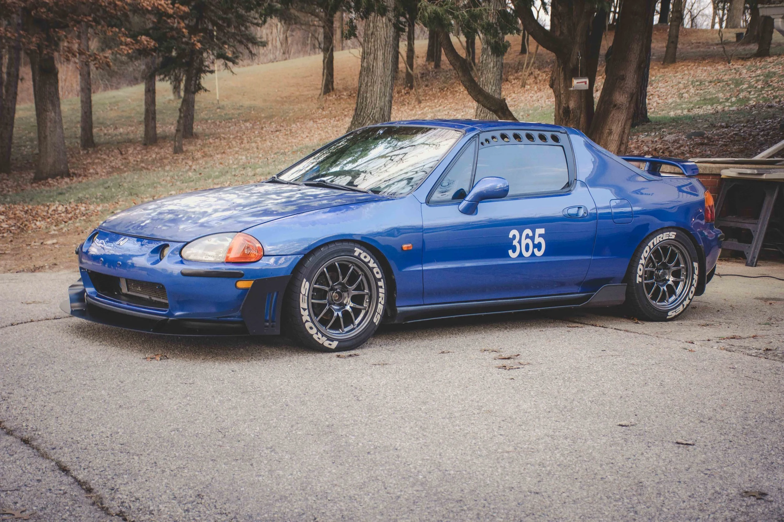 Honda Del Sol - Side Window Louvers — Sol Kreations 365