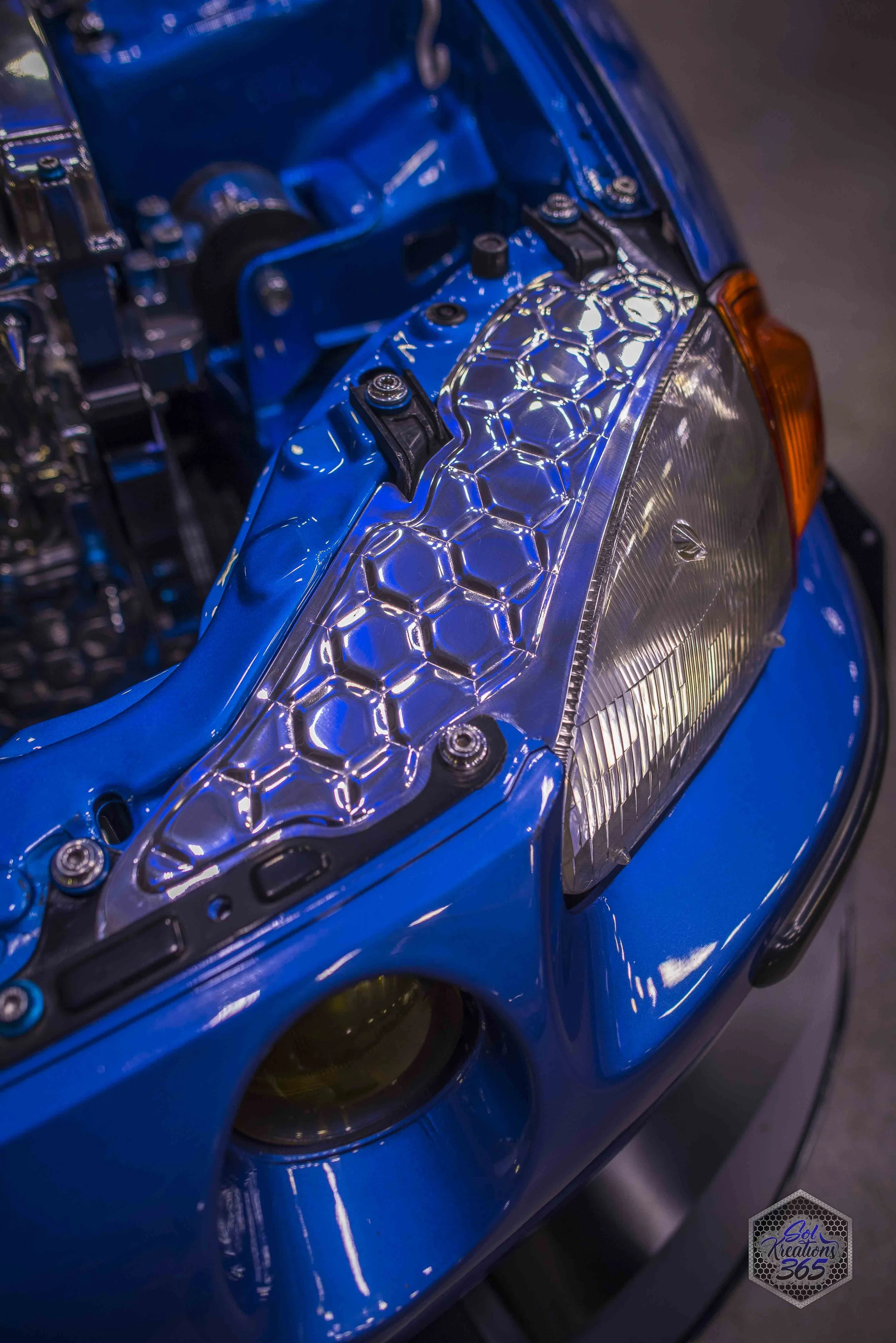 Honda Delsol - Headlight covers