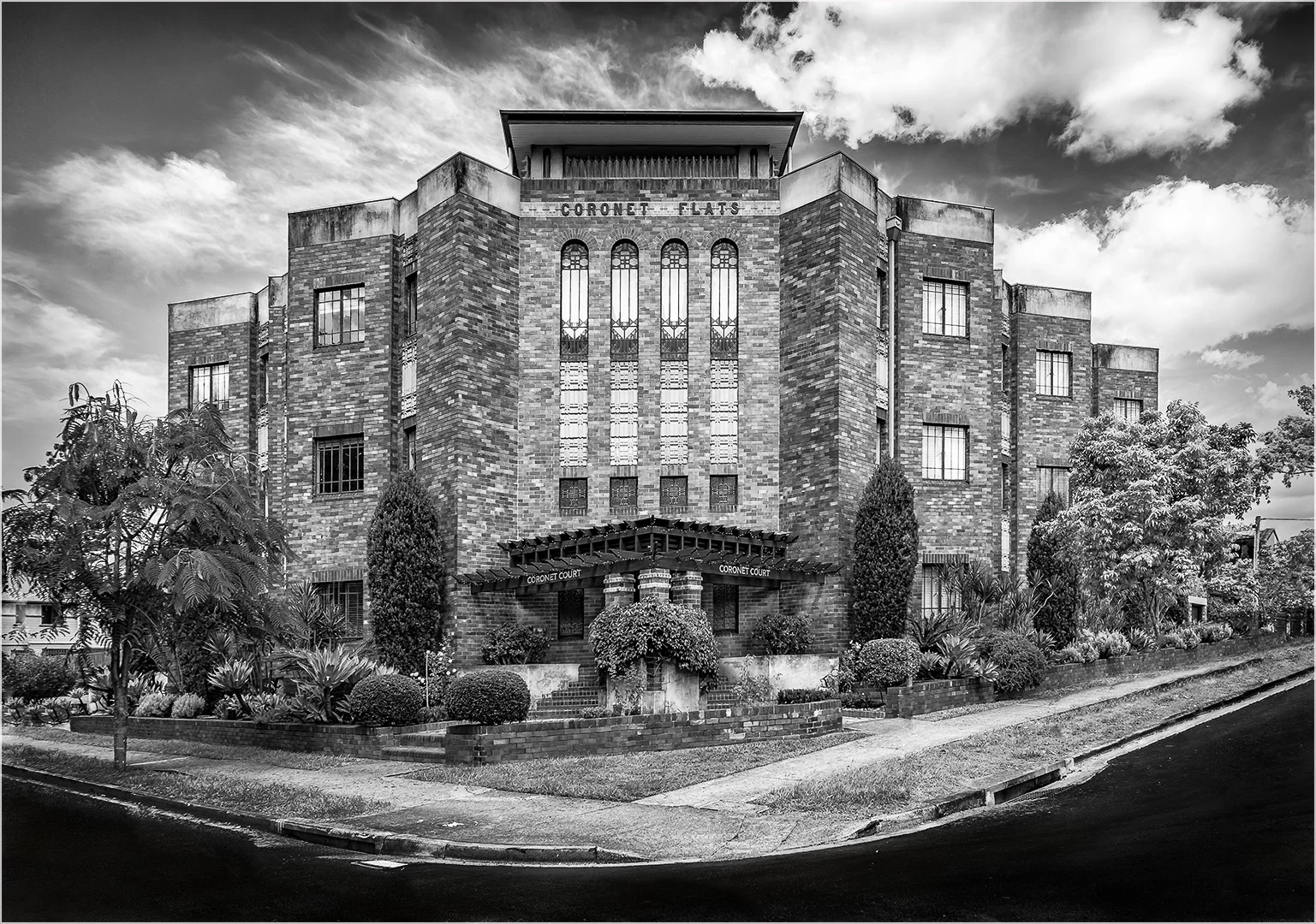 Architecture_Coronet Court, 1930s Art Deco, New Farm_Anne Pappalardo_Agr_Merit
