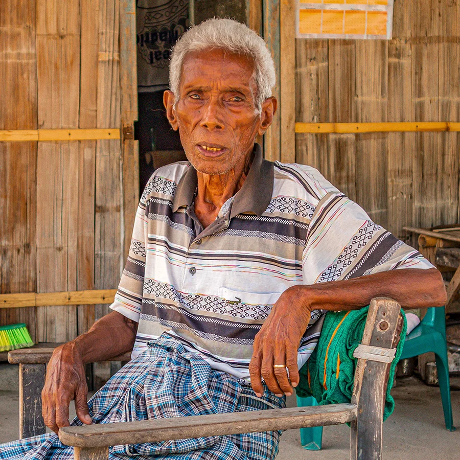 PRINT_ Open Village Elder _David Cain Merit B Grade