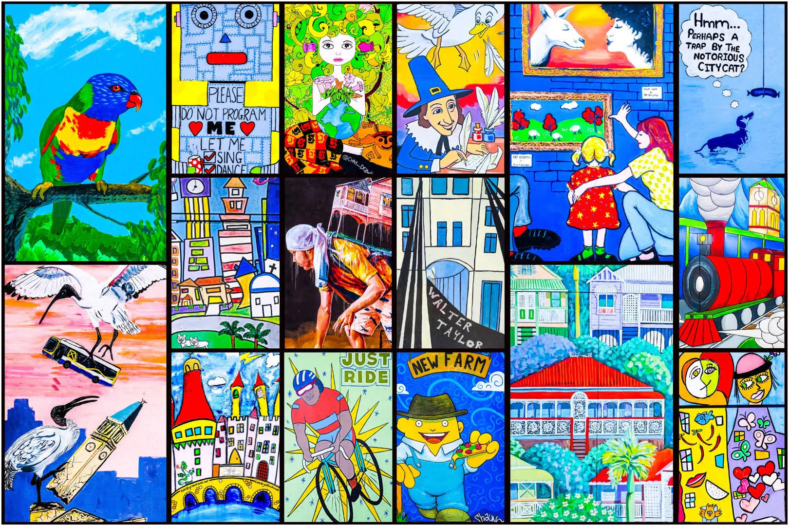  Creative B Grade Brisbane’s Signal Box Art Chris Pigott 1st 