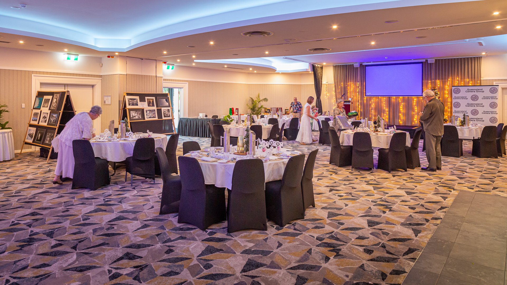 Annual Dinner setting, the Jindalee Hotel