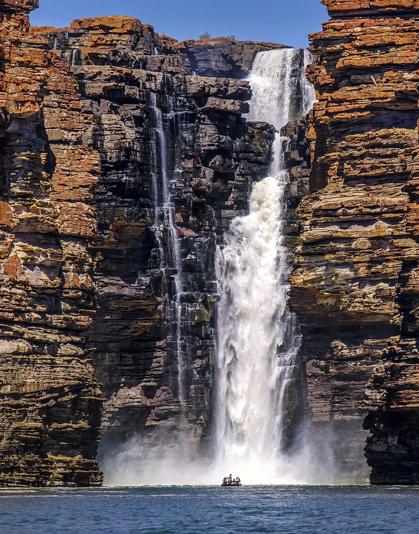   A Open Print Merit Chris Pigott At the Foot of a Giant 