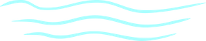 Close-up of blue and white zigzag striped pattern.