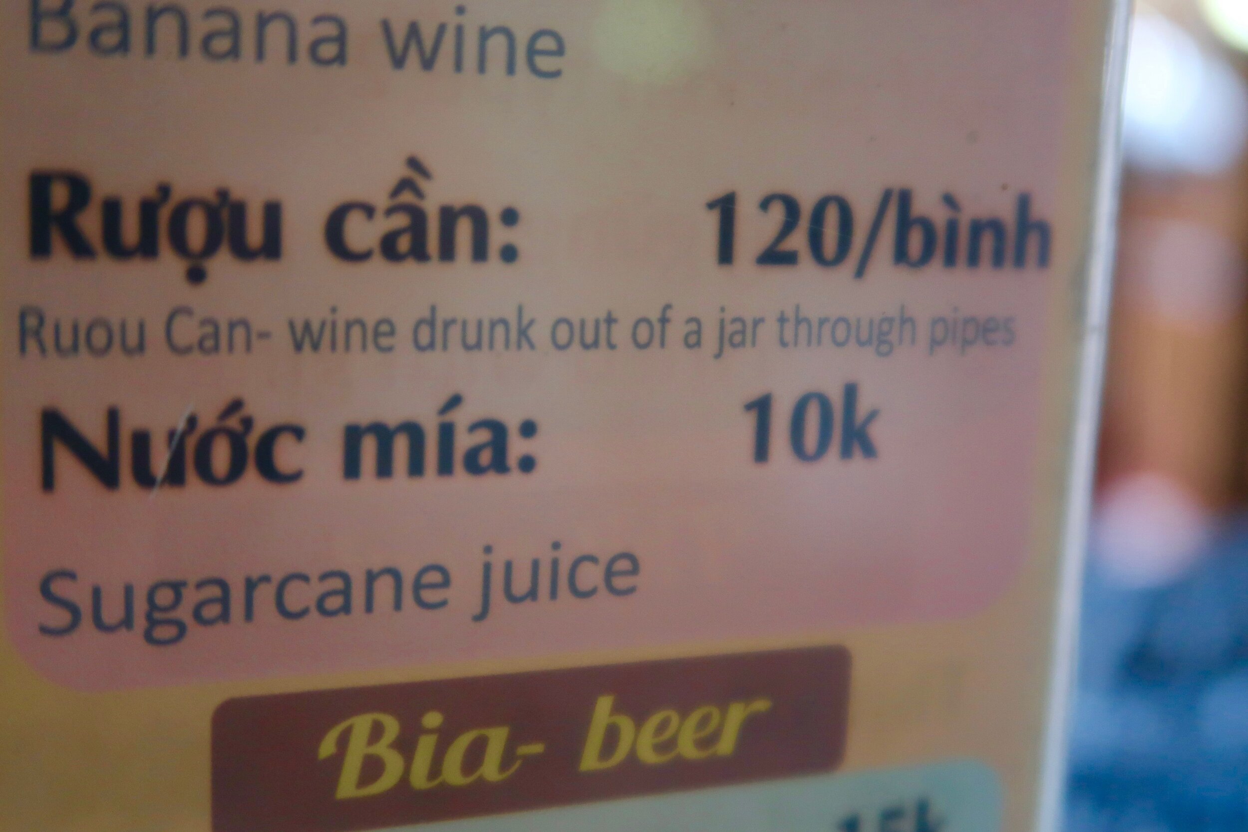 a quick beverage to nip this thirst