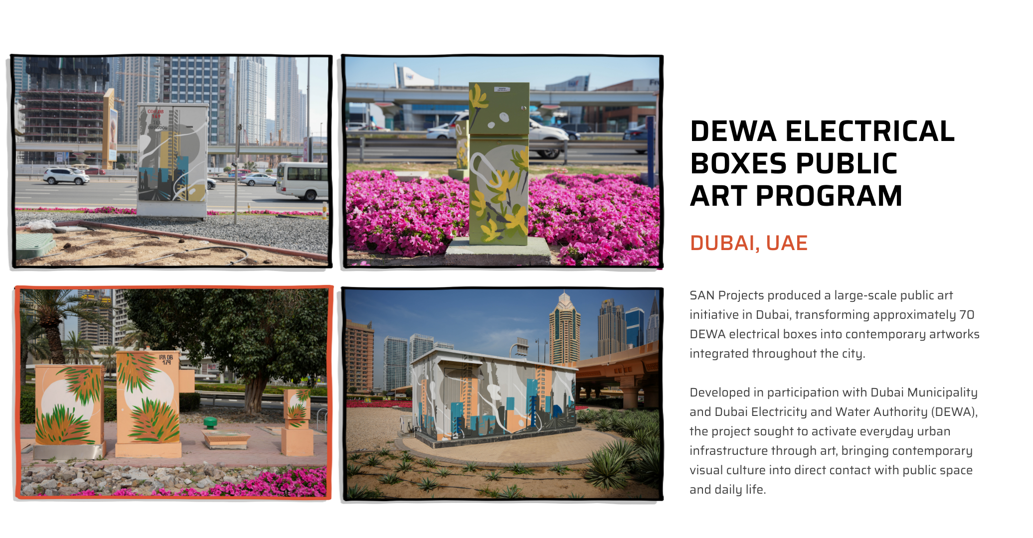 DEWA Electrical Boxes Public Art Program