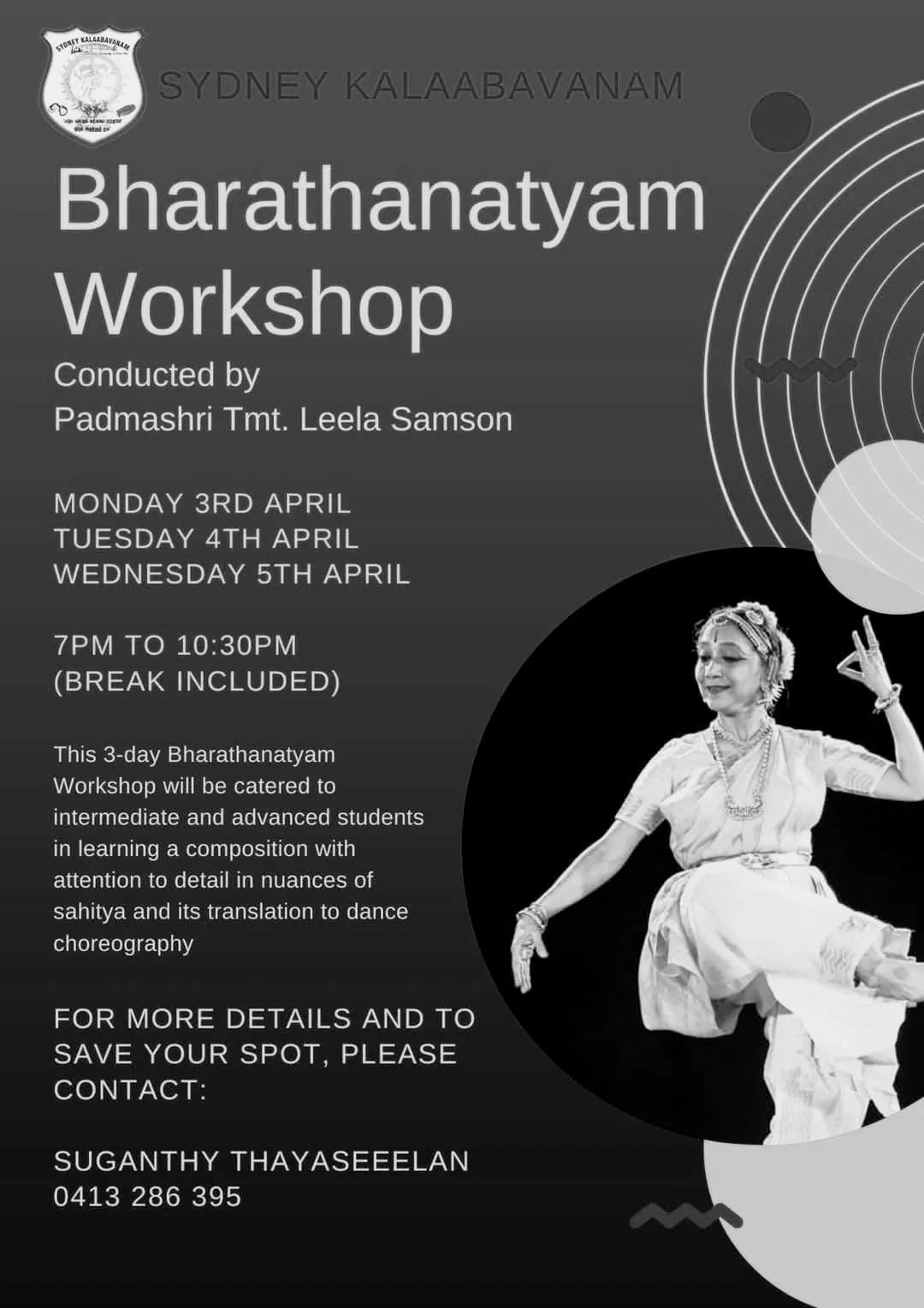 Bharathanatyam Workshop 1