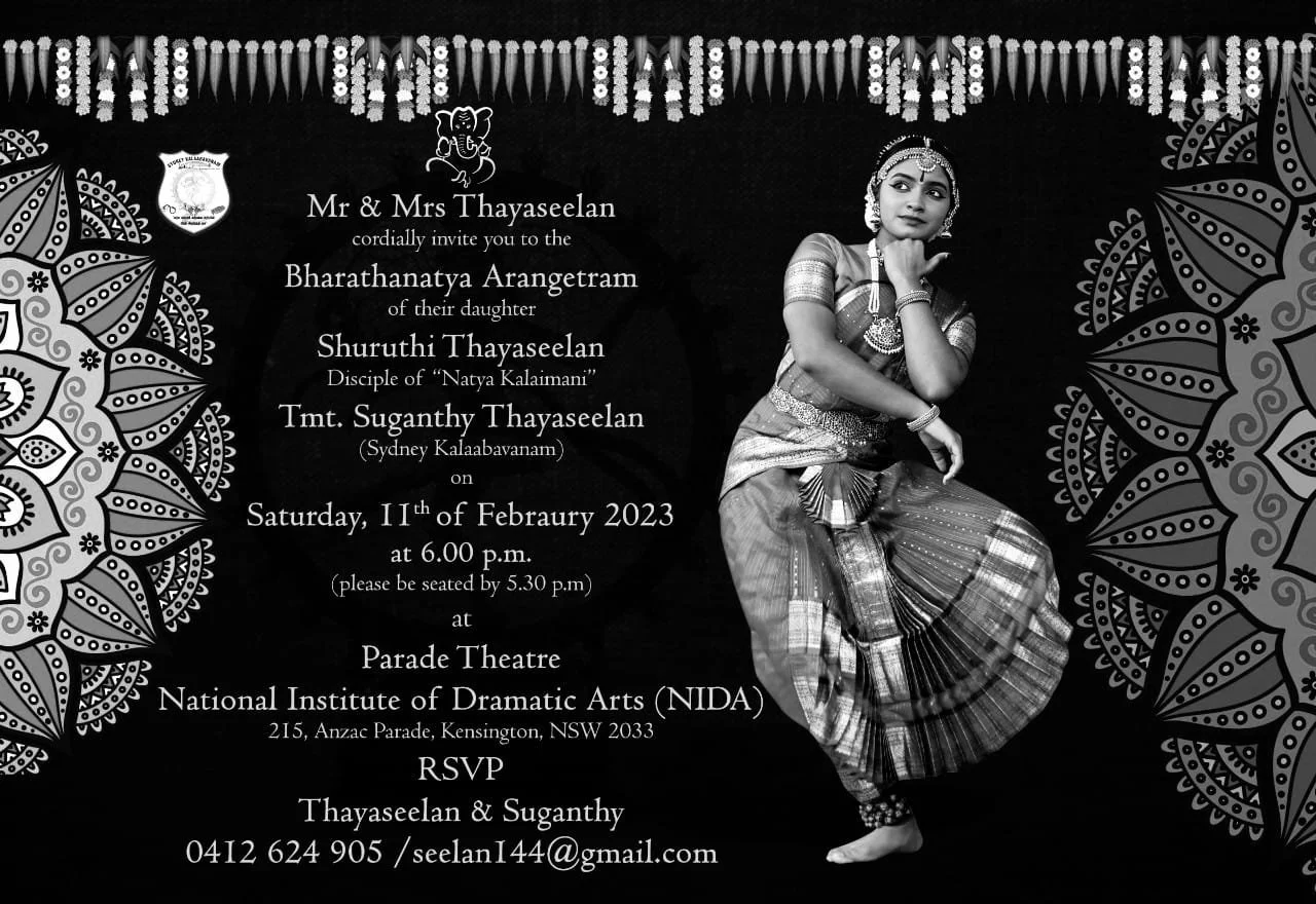 Shuruthi Thayaseelan's Arangetram