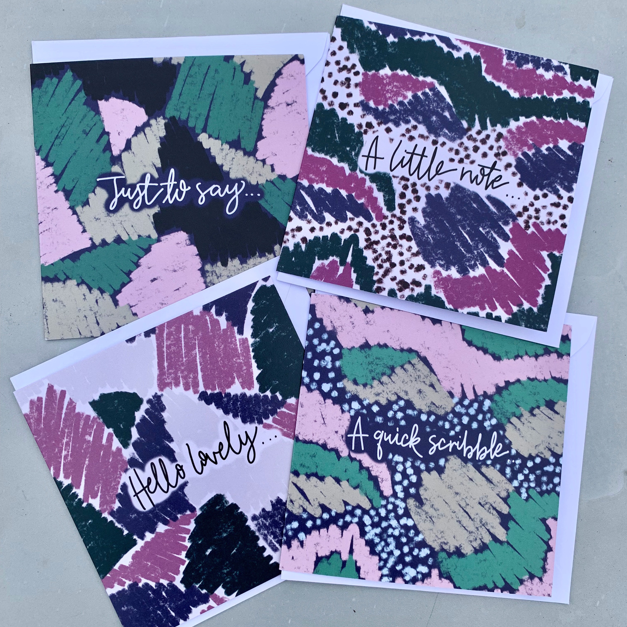 Scribble Note cards
