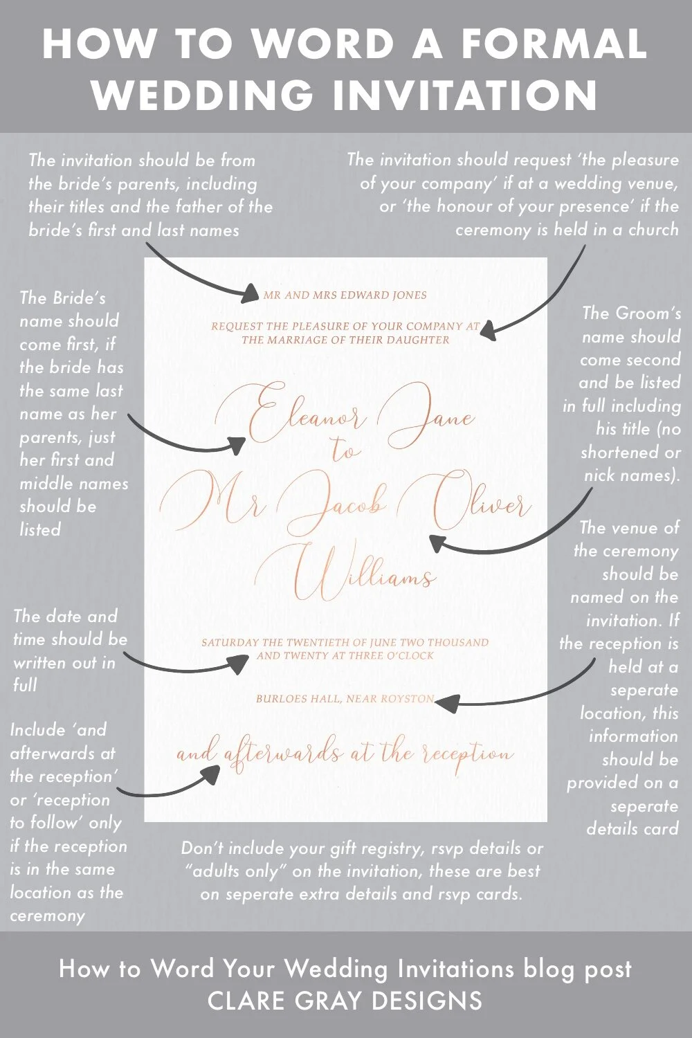 invitation formal wedding