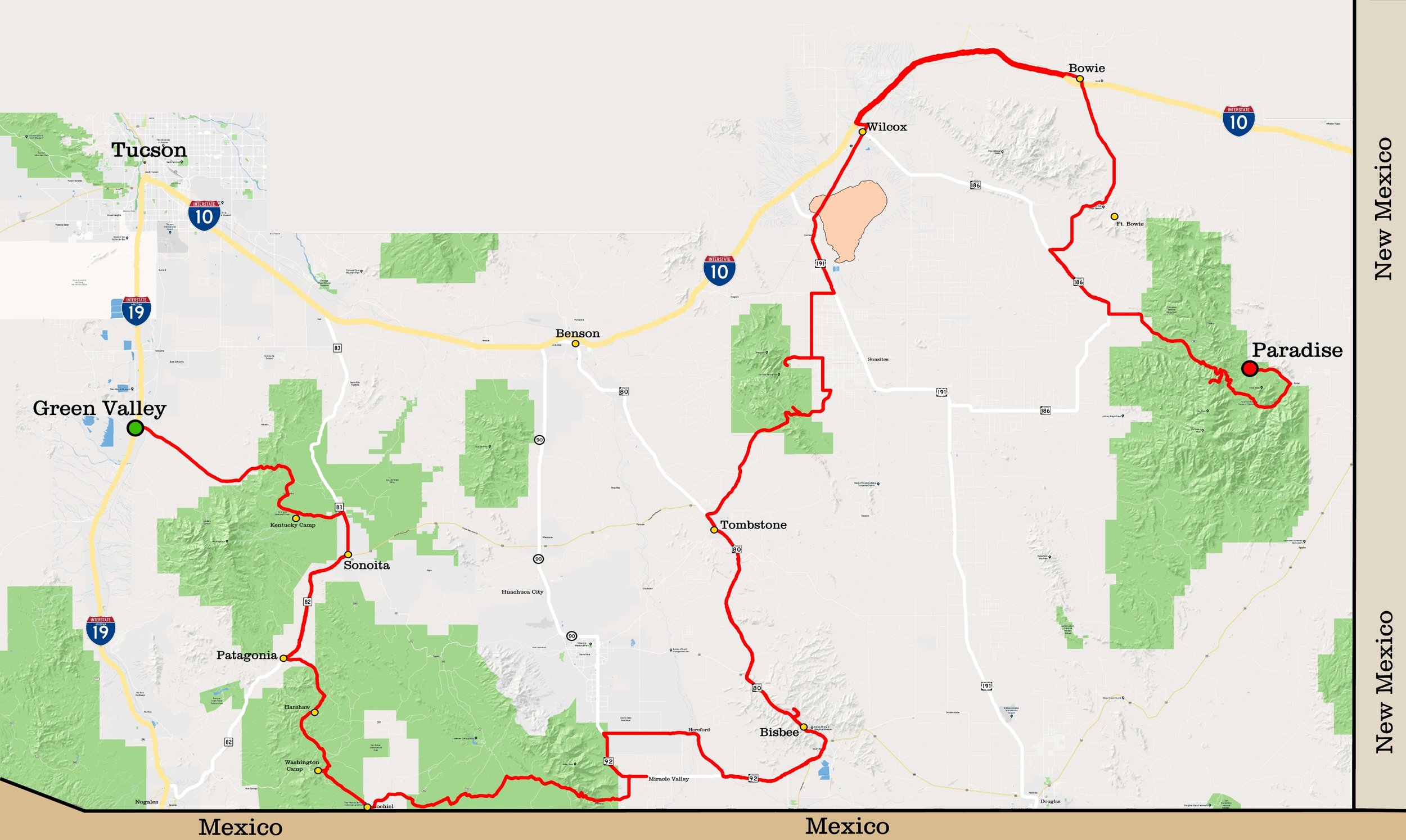 Southeastern Arizona Trip —