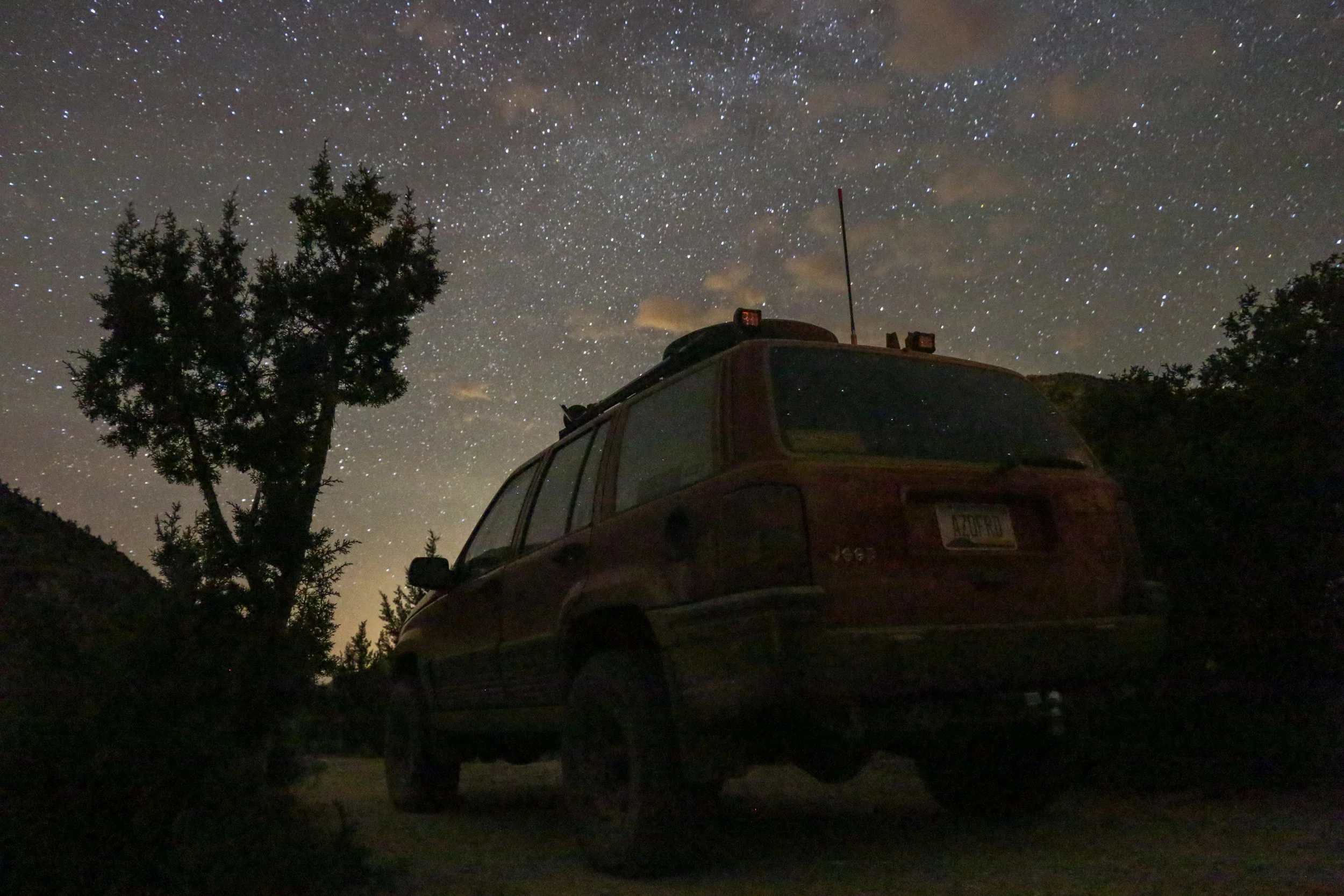 After 12 hours on the trail, it was nice to stop for the night.
