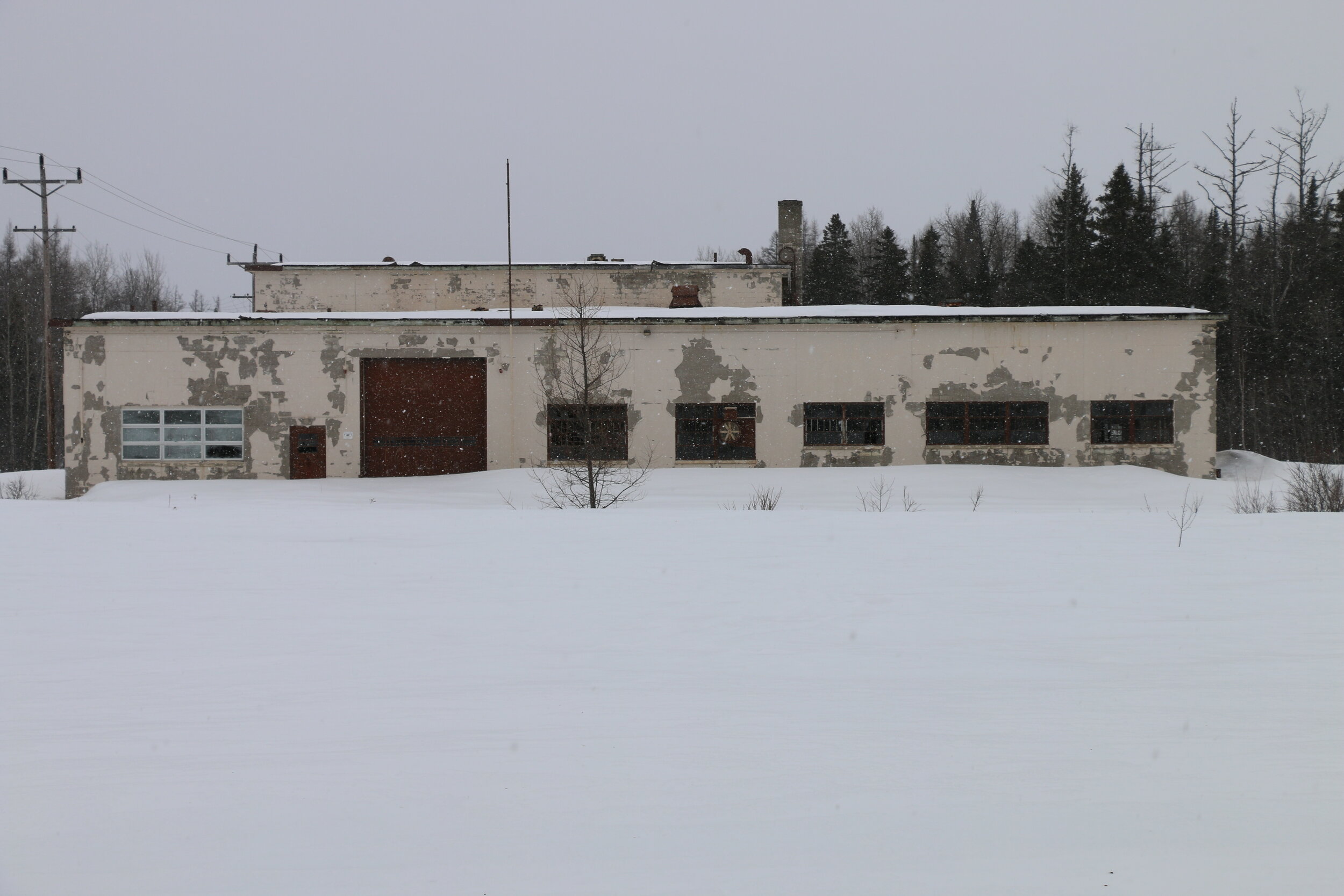   The maintenance facility is located near the fire station.  