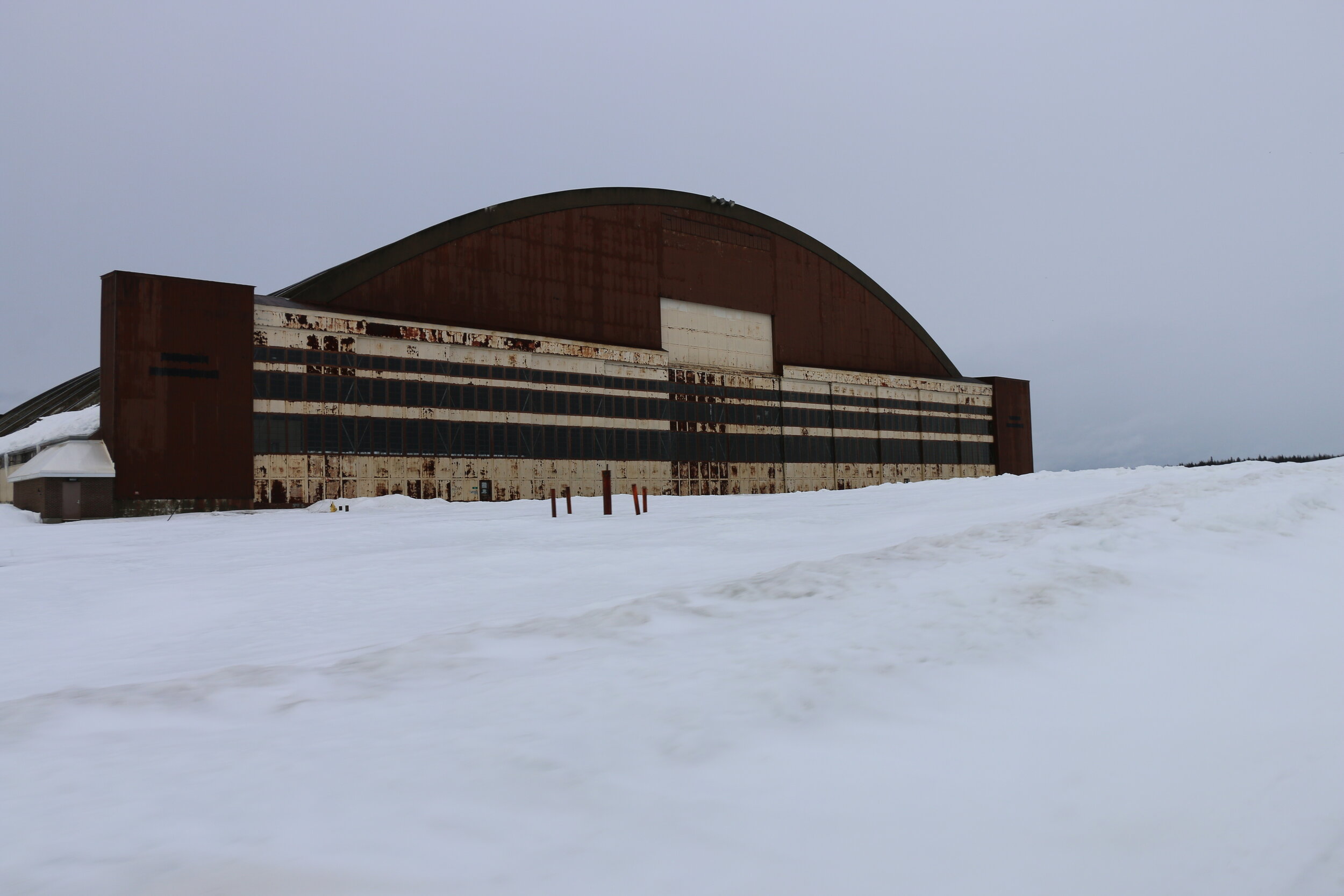   A secondary hanger at Loring.  