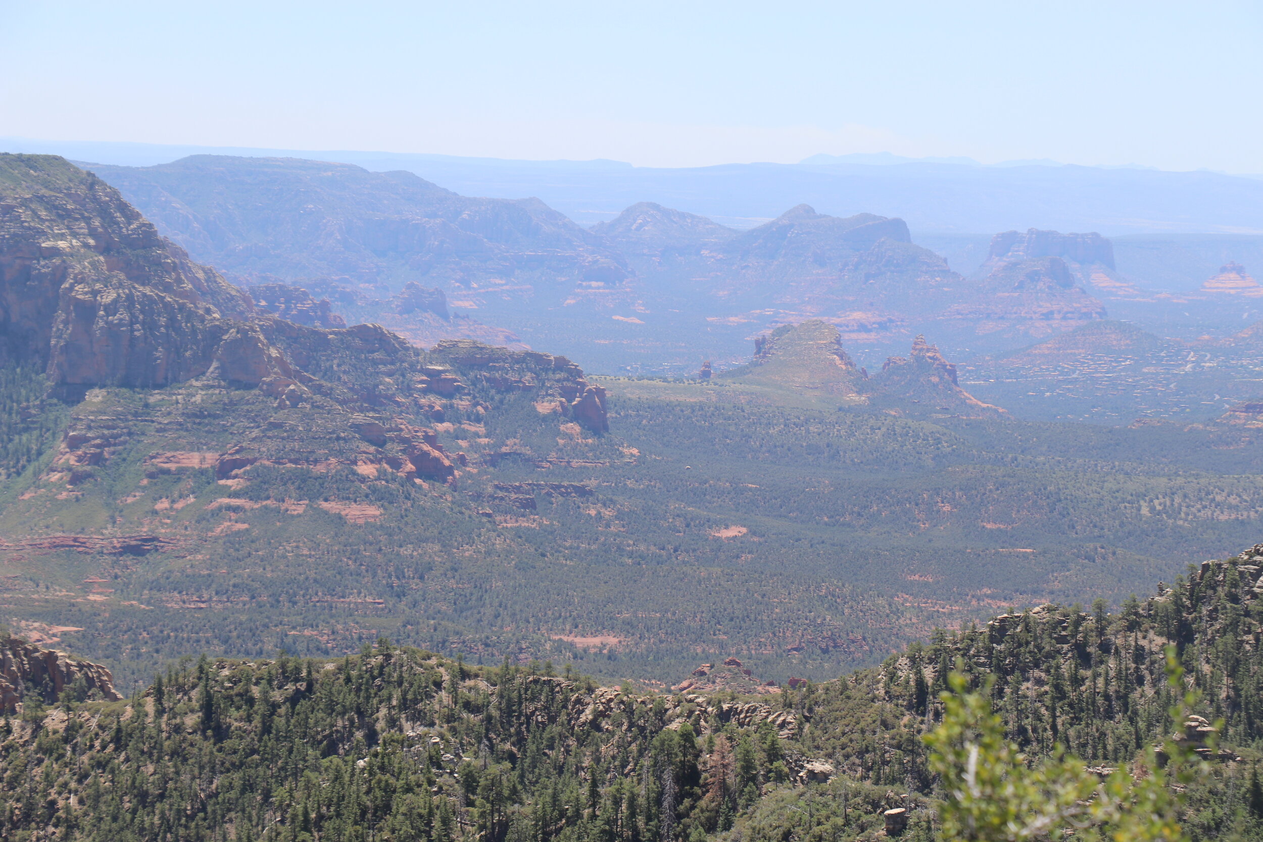 Overlooking Sedona.