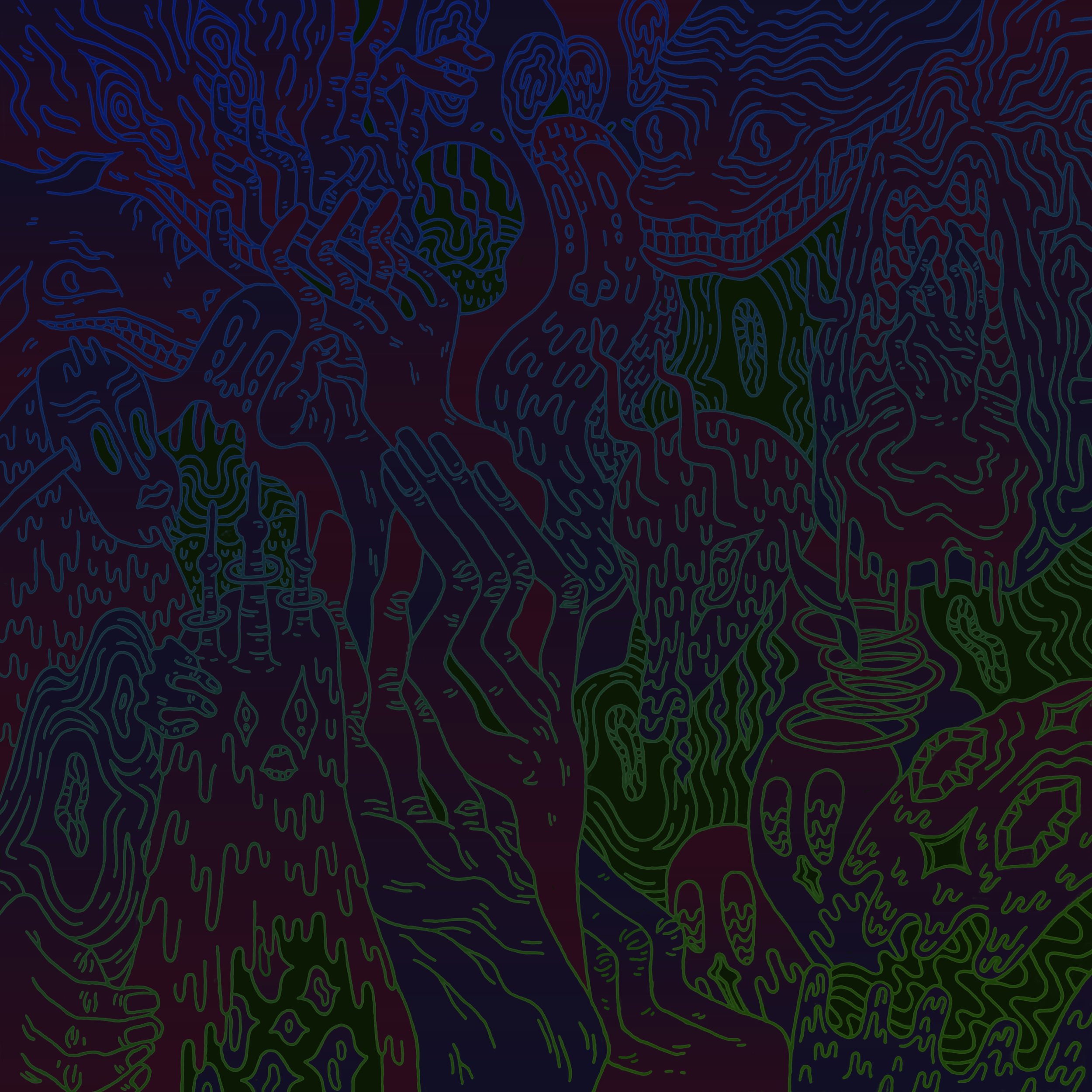 "NBM Vol. 2" Background Cover Art (2022)