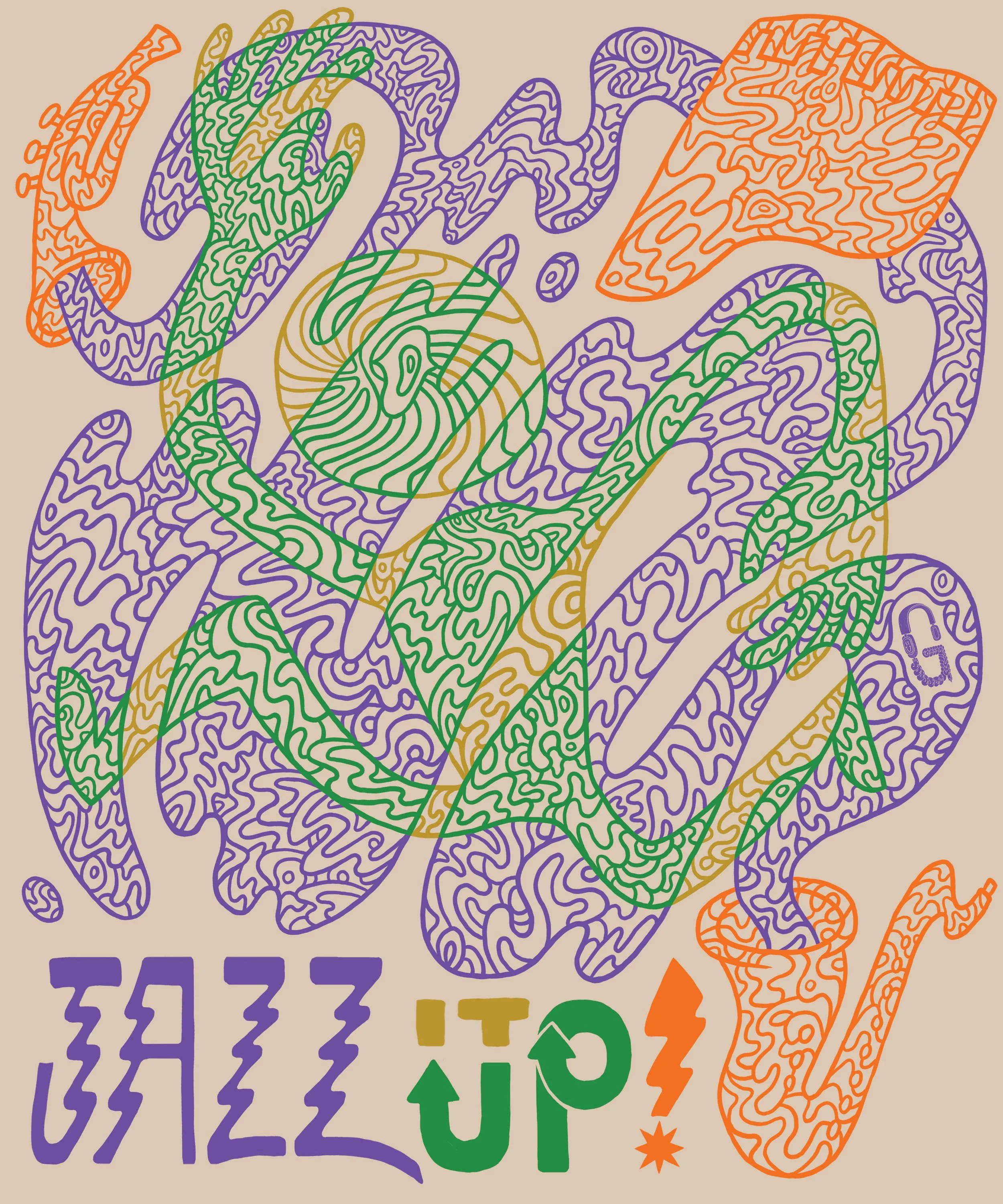 “JAZZ IT UP” Merch Design