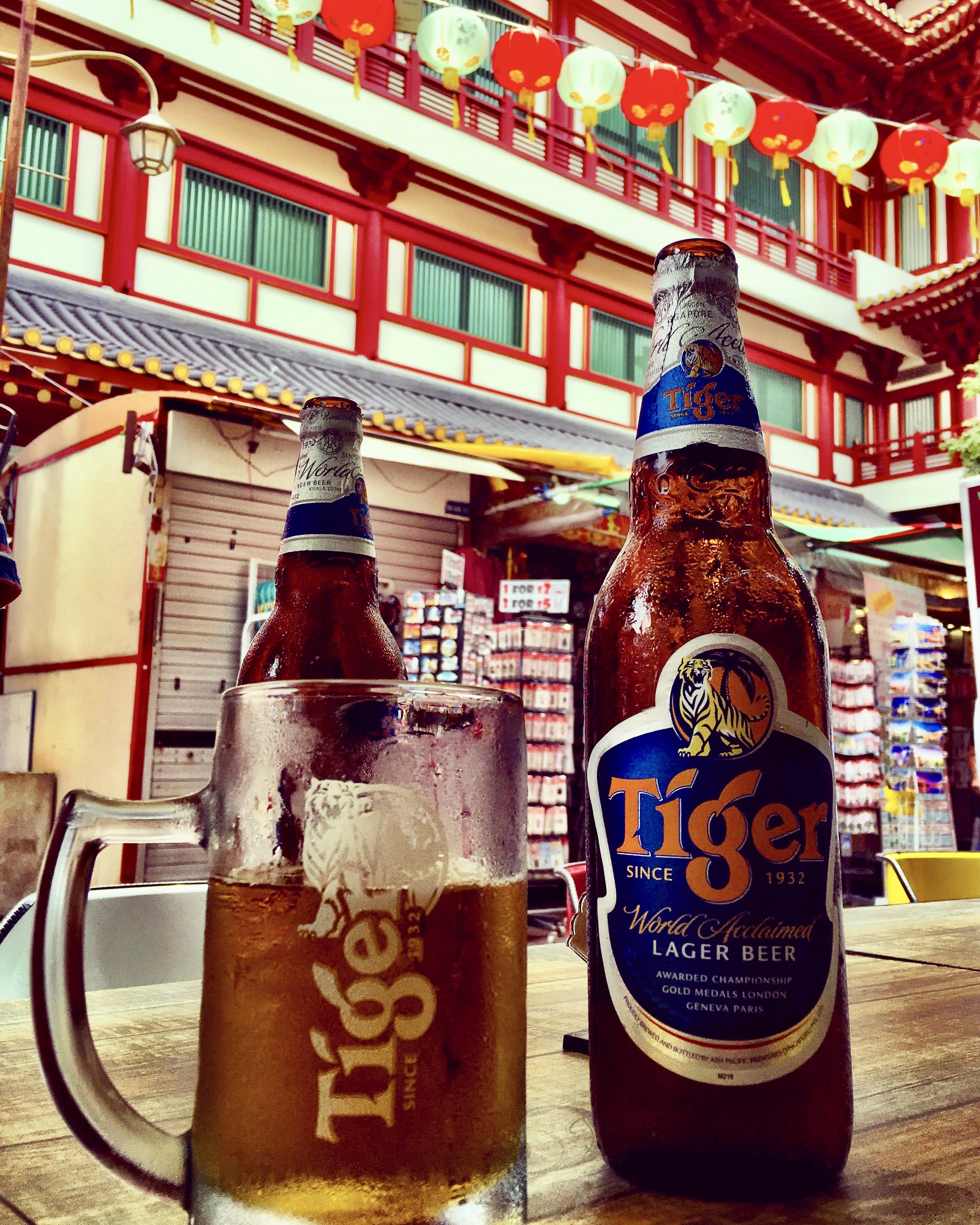 Tiger beers Chinatown