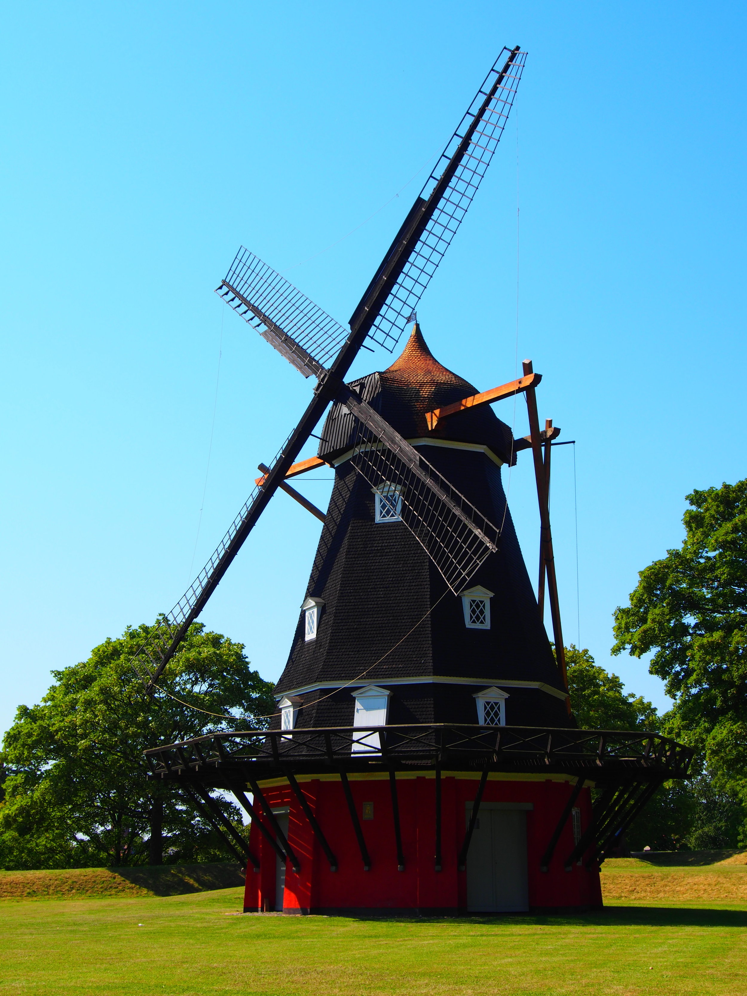 Kastellet windmill Copenhagen