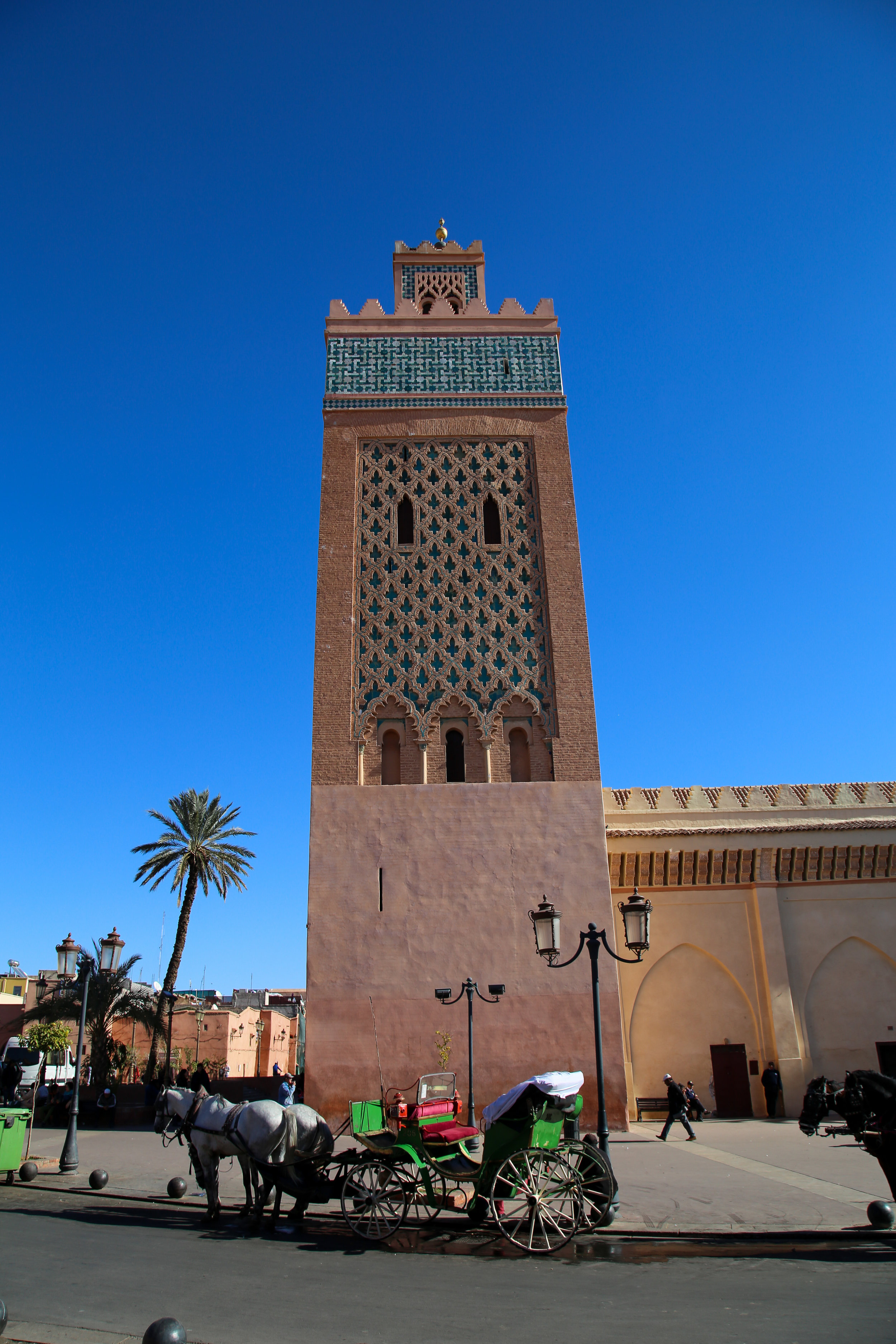 Koutoubia Mosque minaret Marrakech