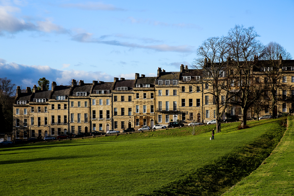 The Royal Crescent sunny day