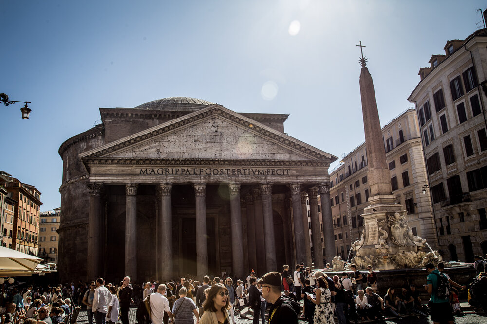 ancient Roman Pantheon temple