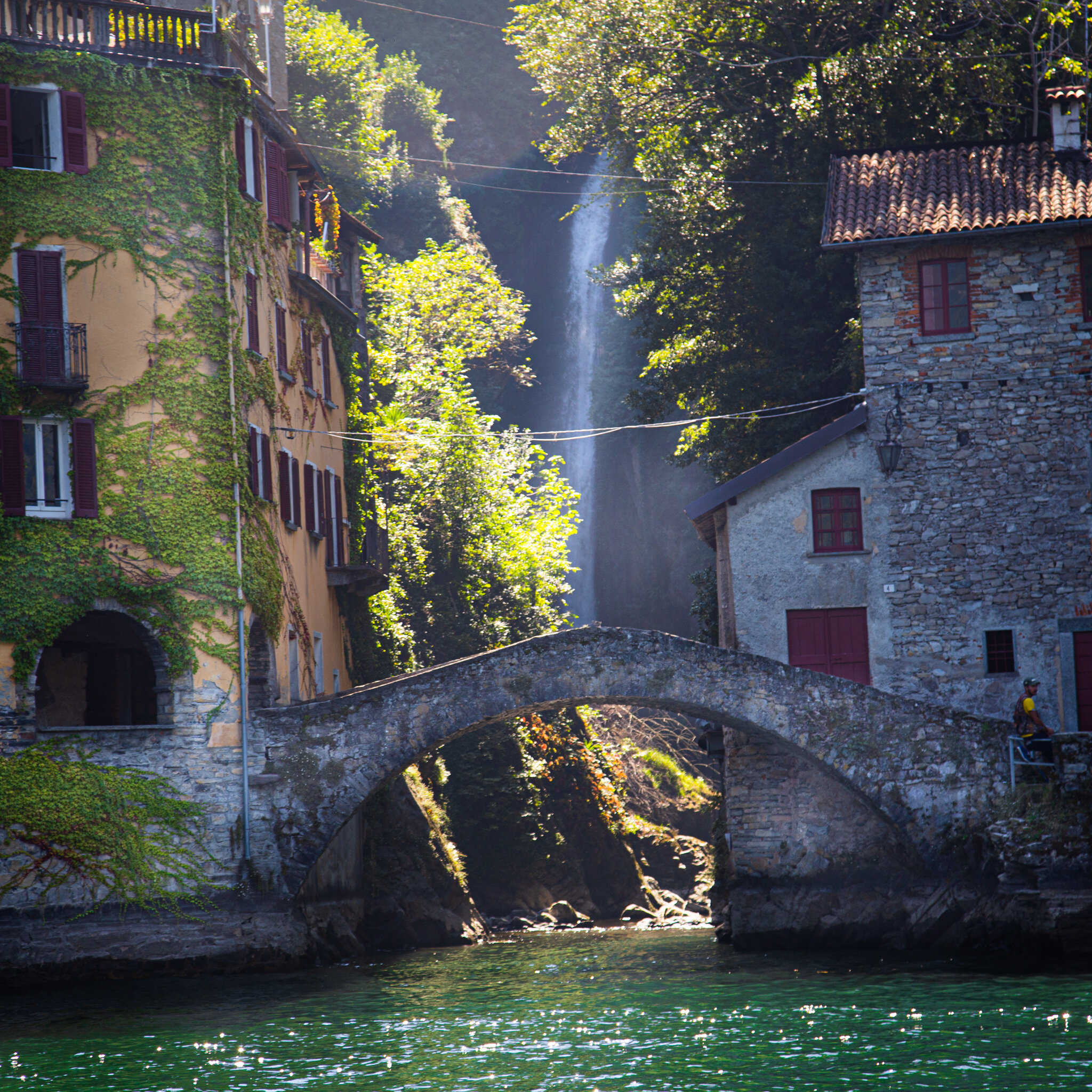 secret spot Lake Como Nesso 