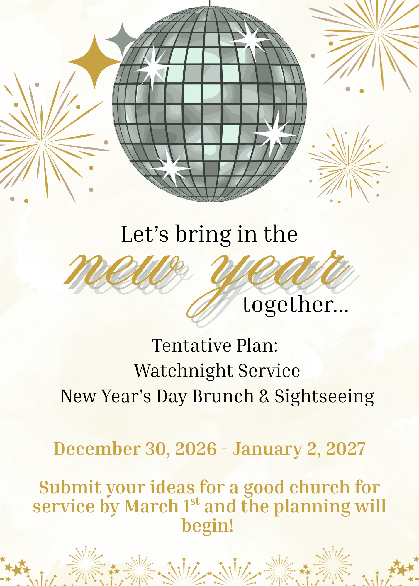 New Year 2027 Celebration 