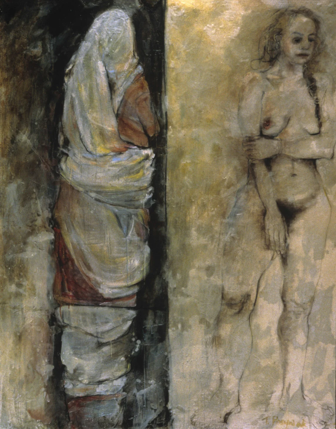 “Dorothy Wrapped and Unwrapped”, 60”x 48”, 2000