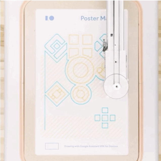 Human—Robot Poster Maker