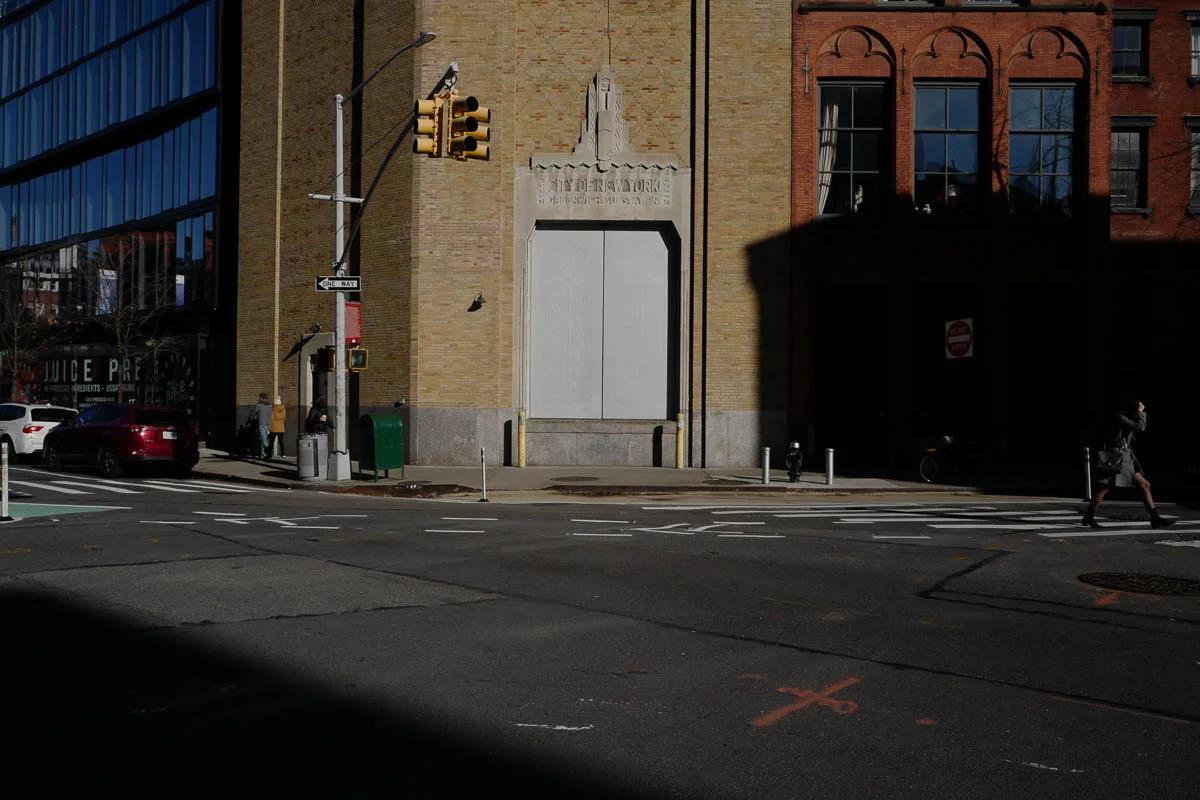 Sunday morning. Greenwich Village.