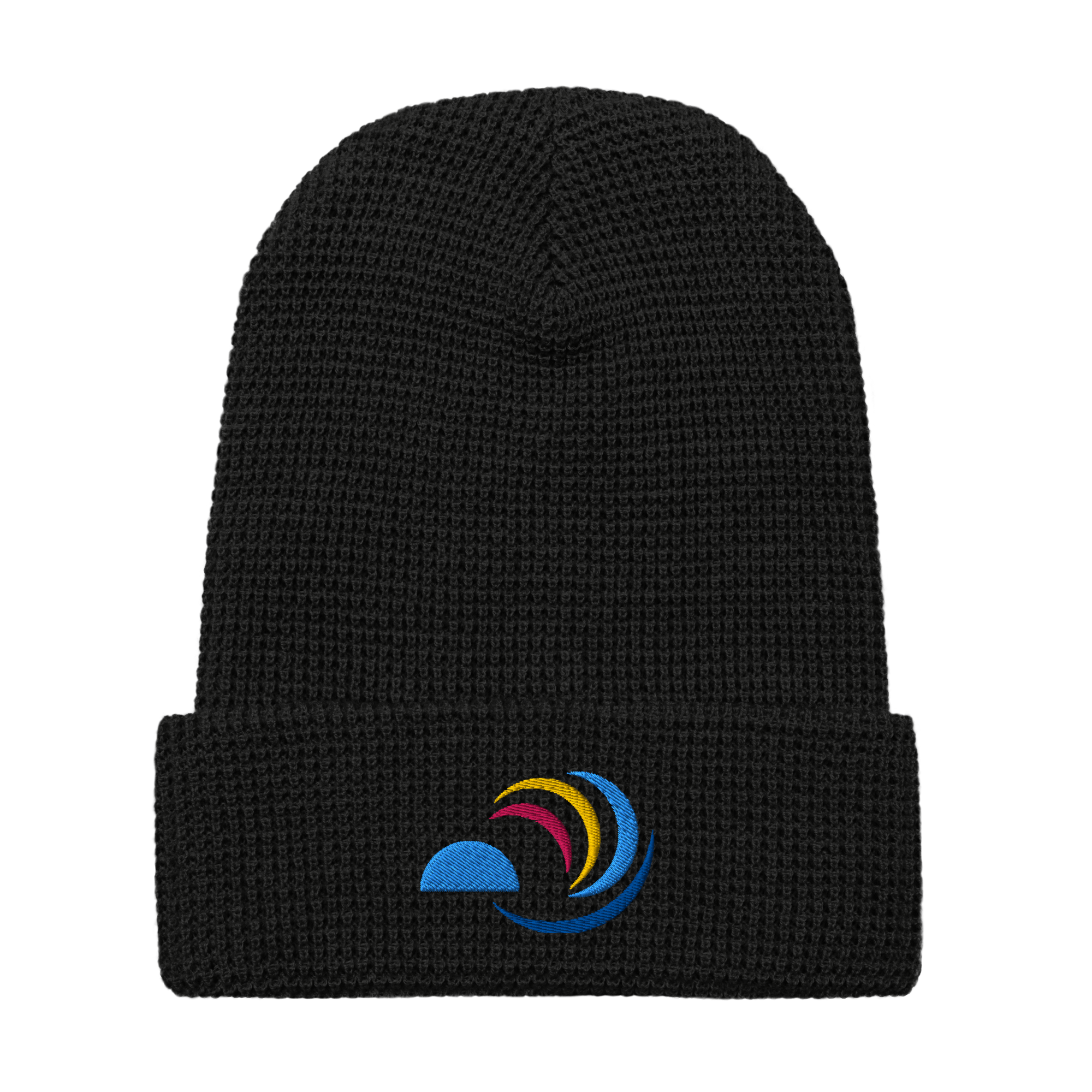 waffle-beanie-black-front-68949197ef614.png