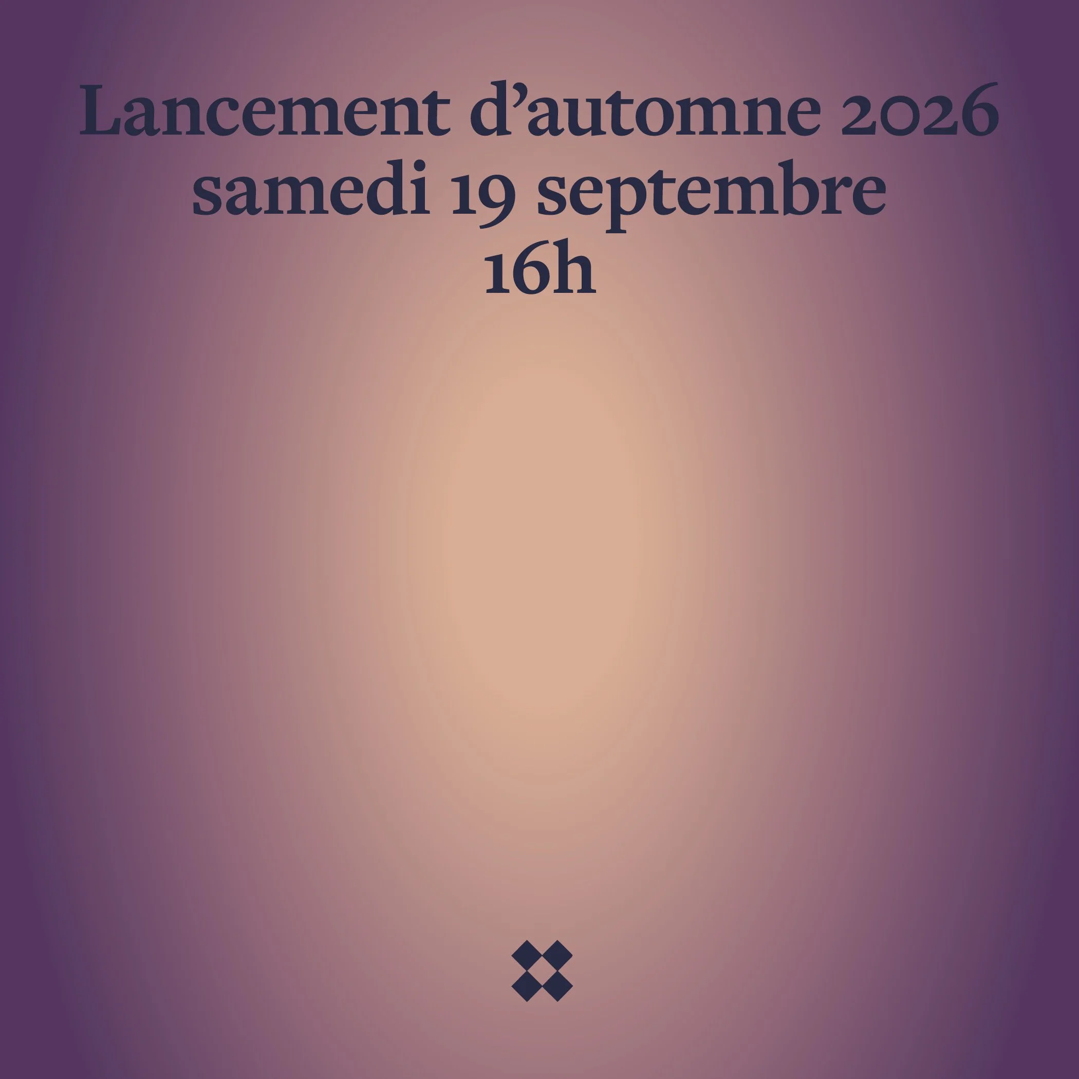 Lancement d'automne 2026