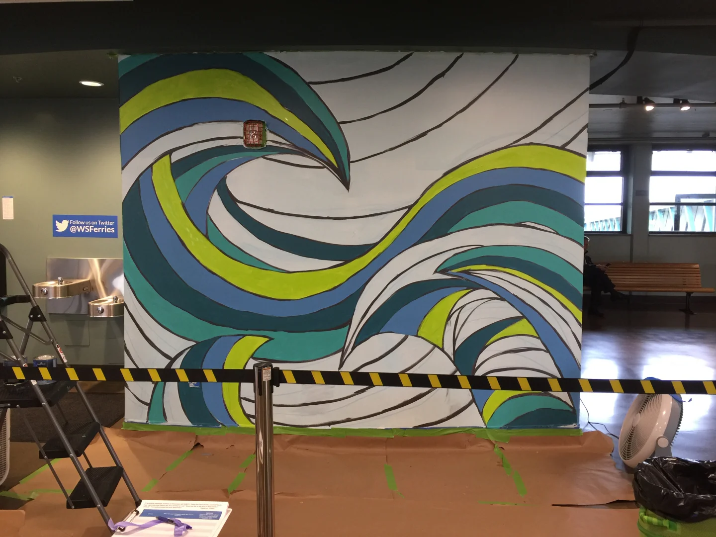 Paint the first coat; continue with modifications.