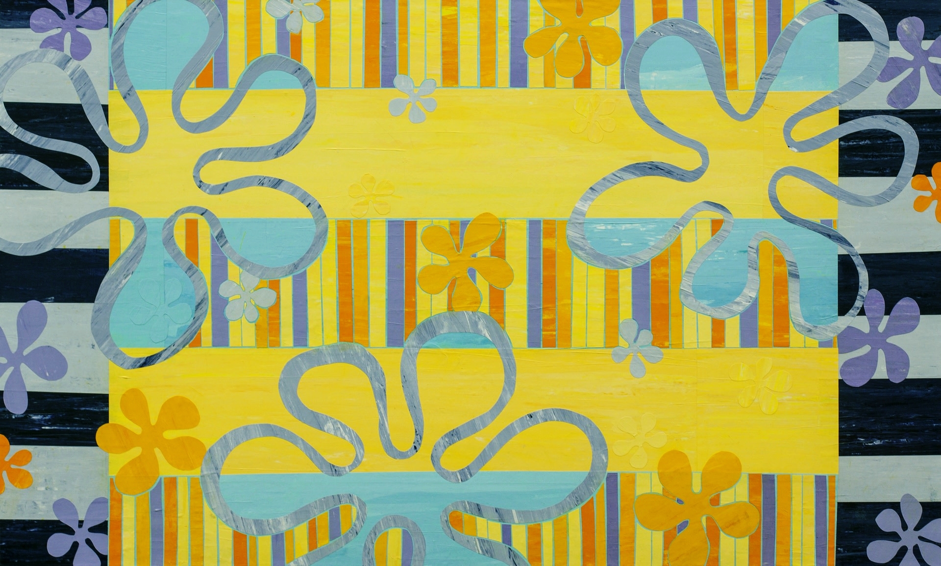 Peace, Love and Happiness - Yellow