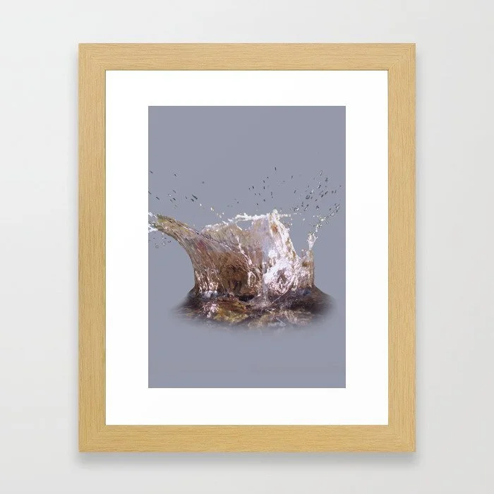 Conservation-framed print on paper in a variety of frame colors and sizes from $43.99-155.99