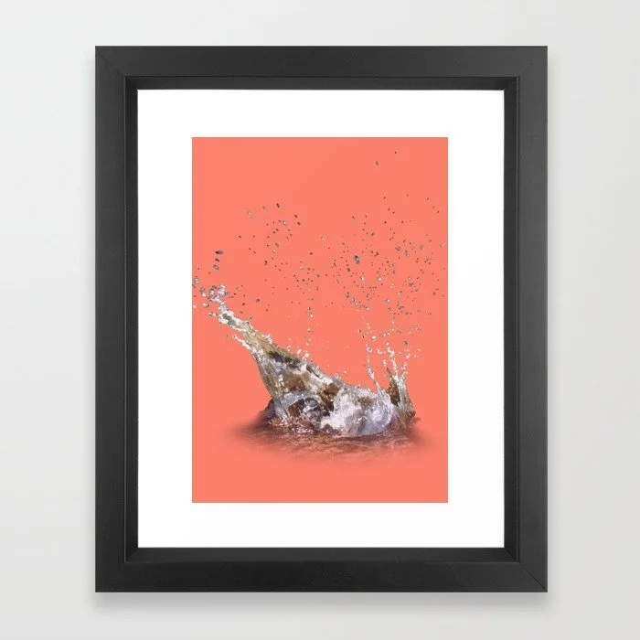 Vector-framed art print on paper in a variety of frame colors and sizes from $44.99-154.99