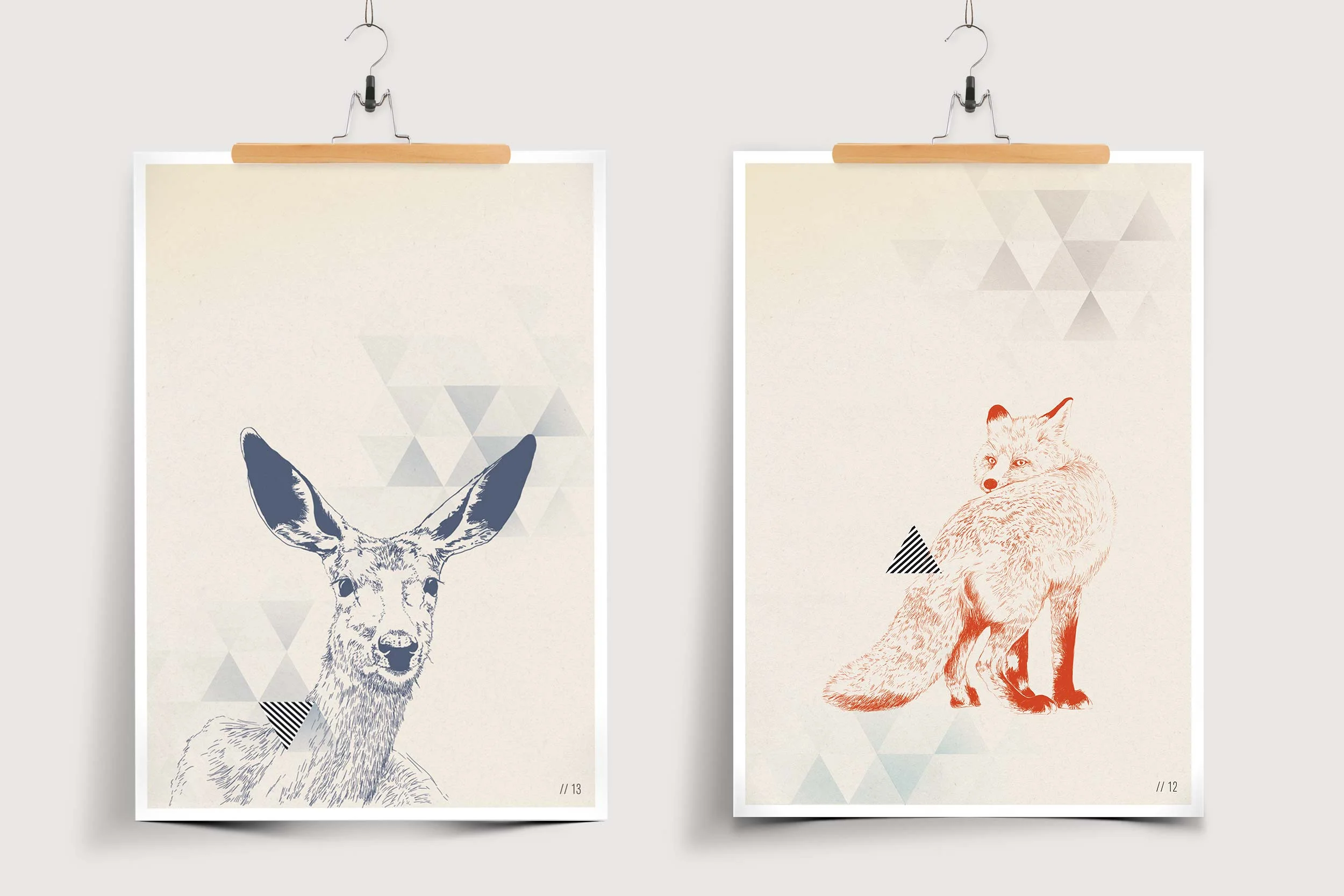 Plakate und Poster // Kalender